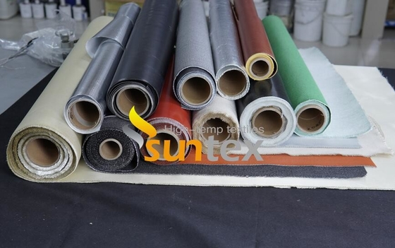 Silicone Coated Fiberglass Fabric for Fire Doors & Curtains